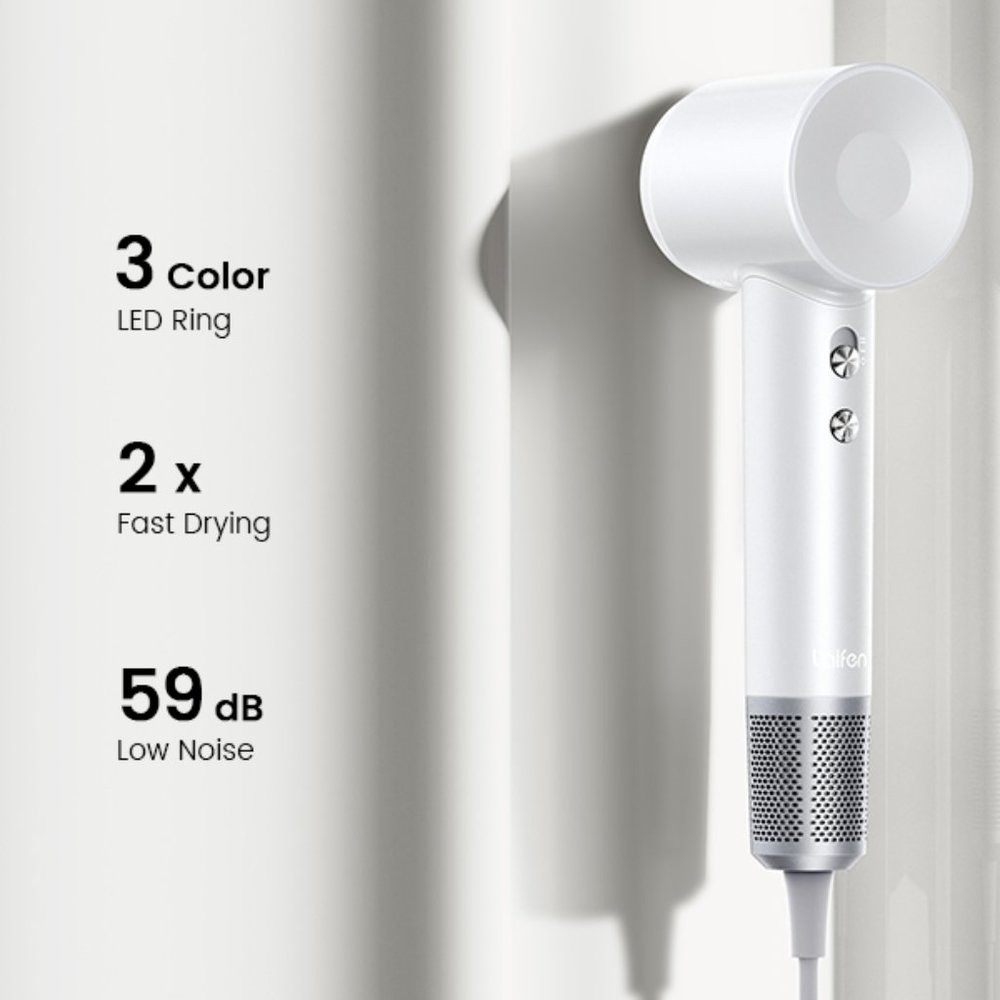 Laifen Hair Dryer, Negative Ionic Blow Dryer with 110, 000 RPM Brushless Motor